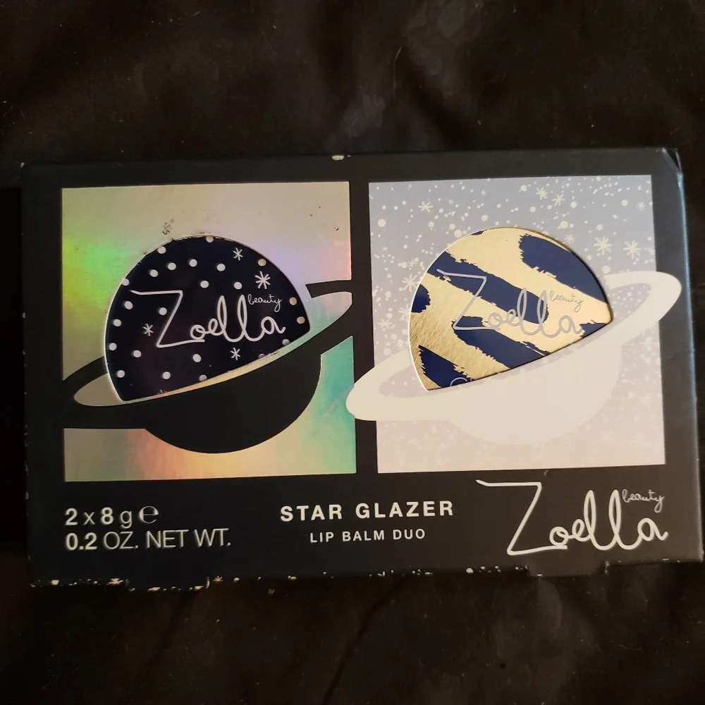 Zoella lip balm duo holographic